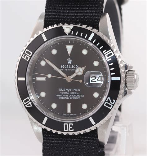 rolex submariner black nato|black Rolex Submariner for sale.